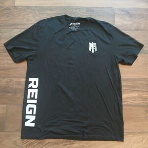 Reign Energy Shirt Mens Extra Large Black Total Body Fuel Modal Blend Gym